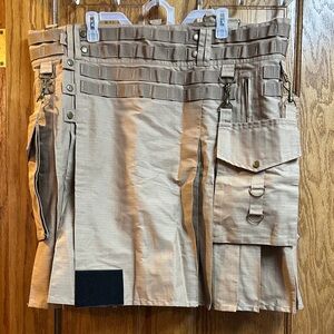 Men's Tan Utility Kilt